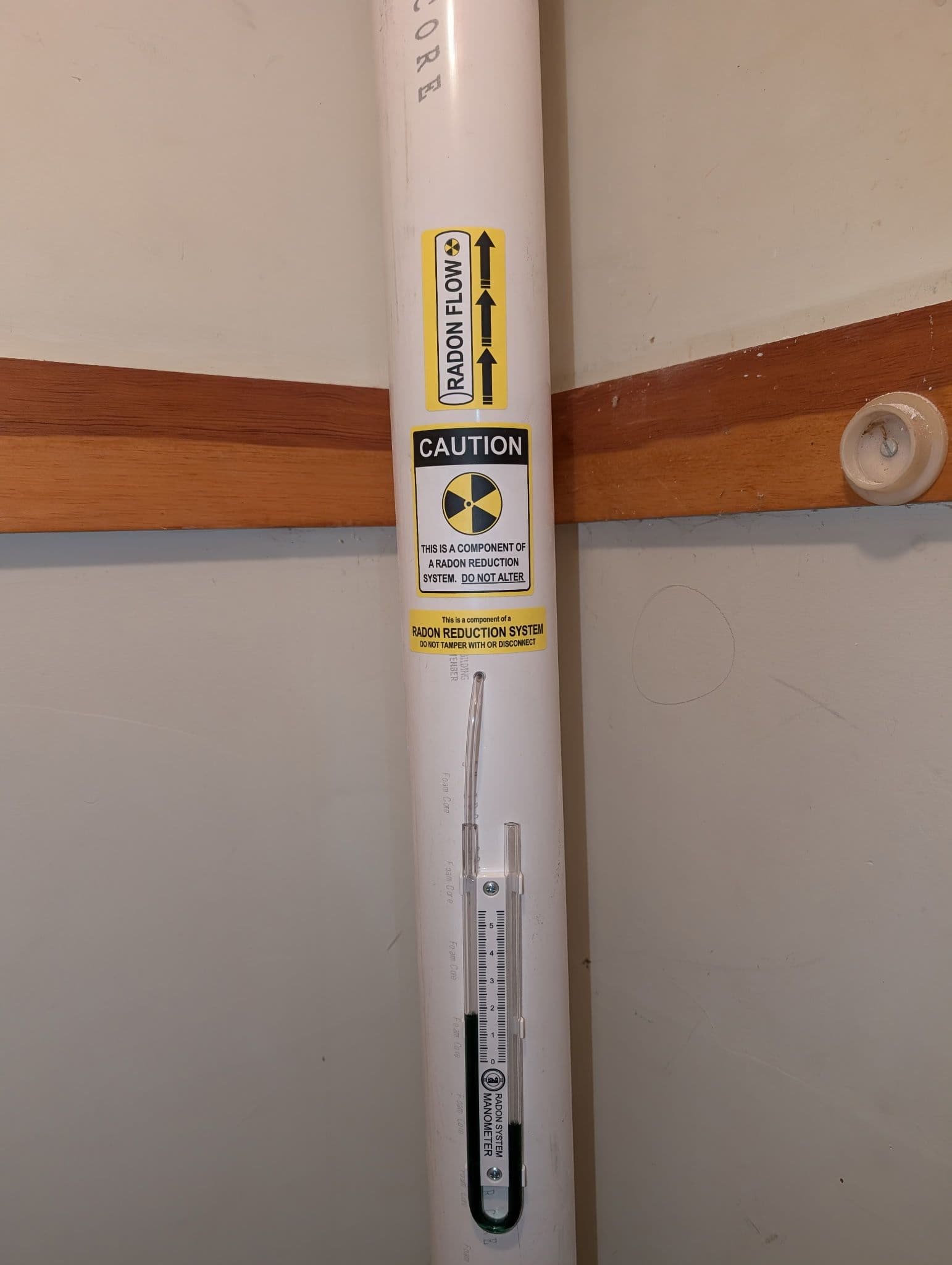 Gallery photos for Radon Mitigation and Panel Change Out Done Right: Image #1